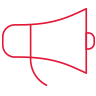 Icon of a megaphone